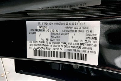2024 Mazda Mazda3 Sedan 2.5 S Preferred