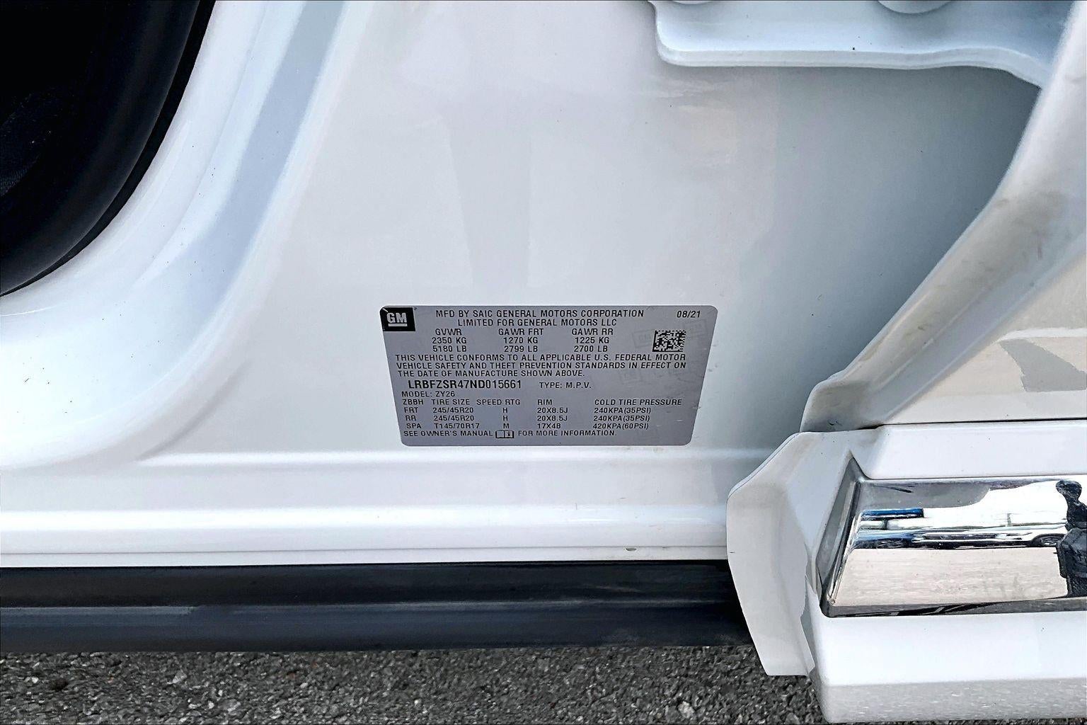 2022 Buick Envision Avenir