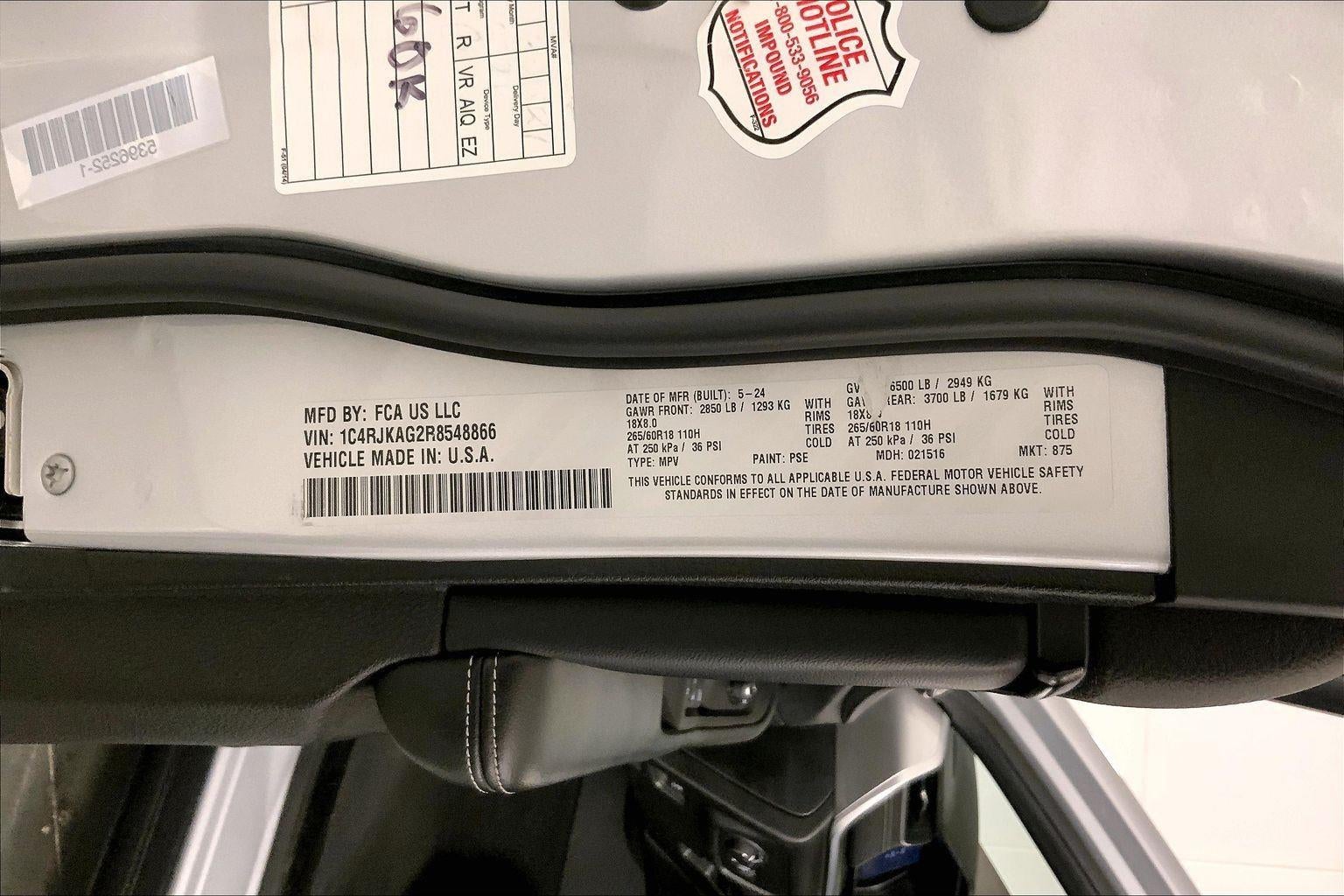 2024 Jeep Grand Cherokee L Altitude 4x4