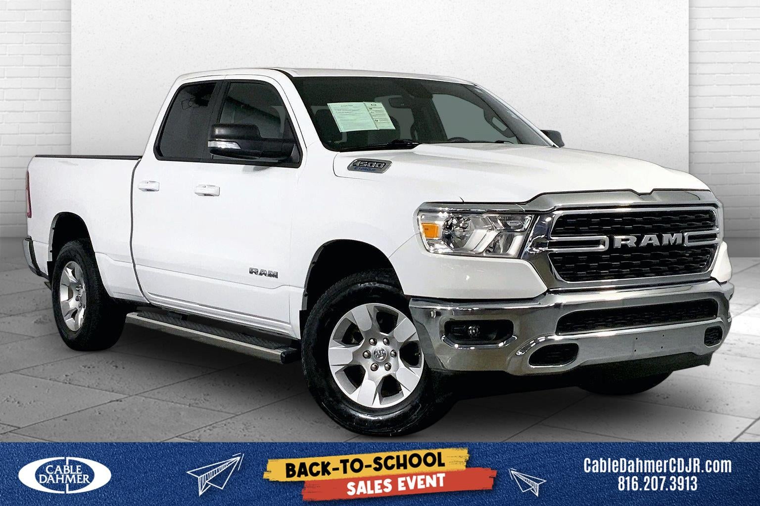 2022 RAM 1500 Big Horn Quad Cab 4x4 6'4' Box