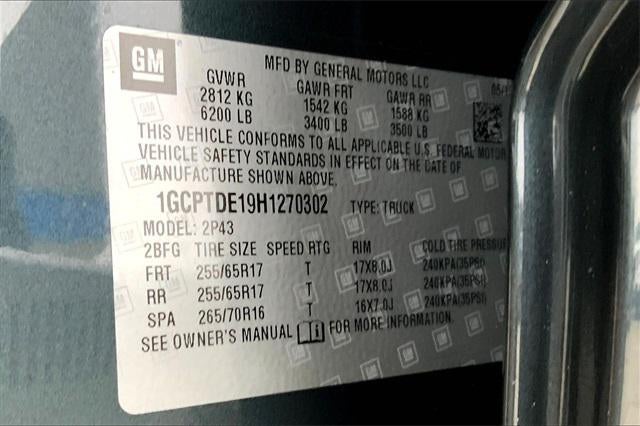 2017 Chevrolet Colorado Z71