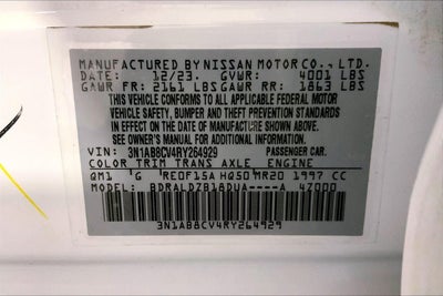 2024 Nissan Sentra SV Xtronic CVT