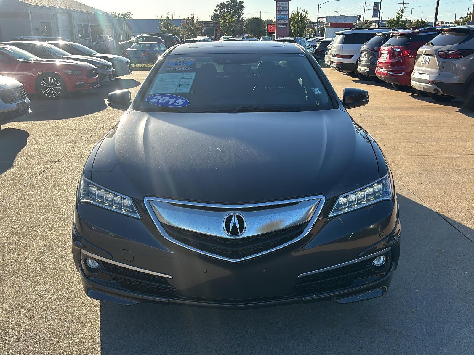 Certified 2015 Acura TLX Advance Package with VIN 19UUB2F72FA002364 for sale in Kansas City