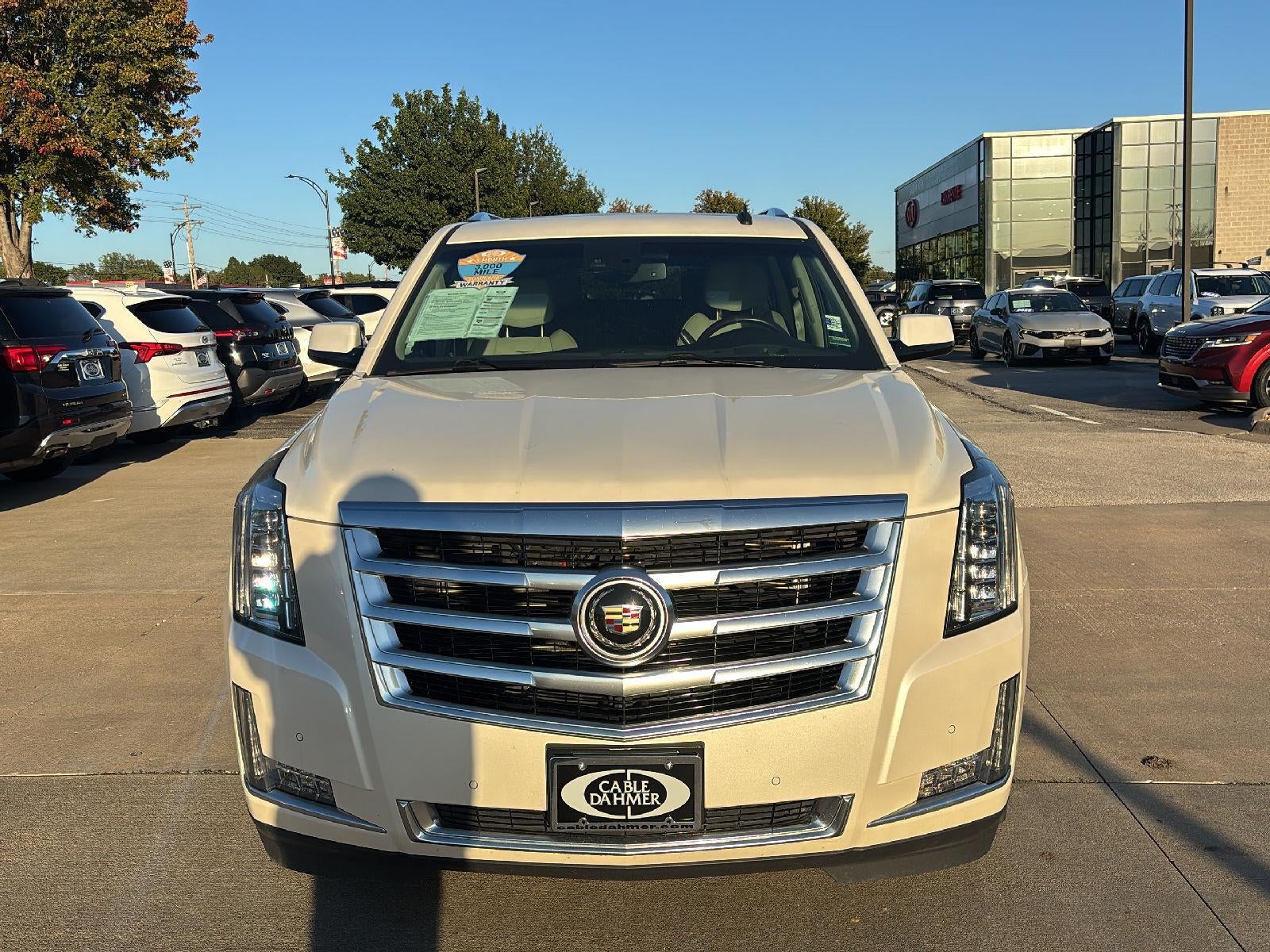 Certified 2015 Cadillac Escalade ESV Premium with VIN 1GYS4JKJ3FR300185 for sale in Kansas City