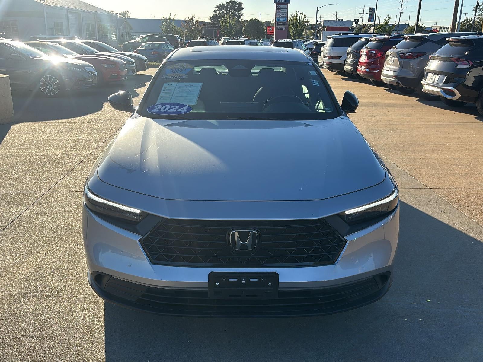 Certified 2024 Honda Accord Hybrid Sport with VIN 1HGCY2F58RA067801 for sale in Kansas City