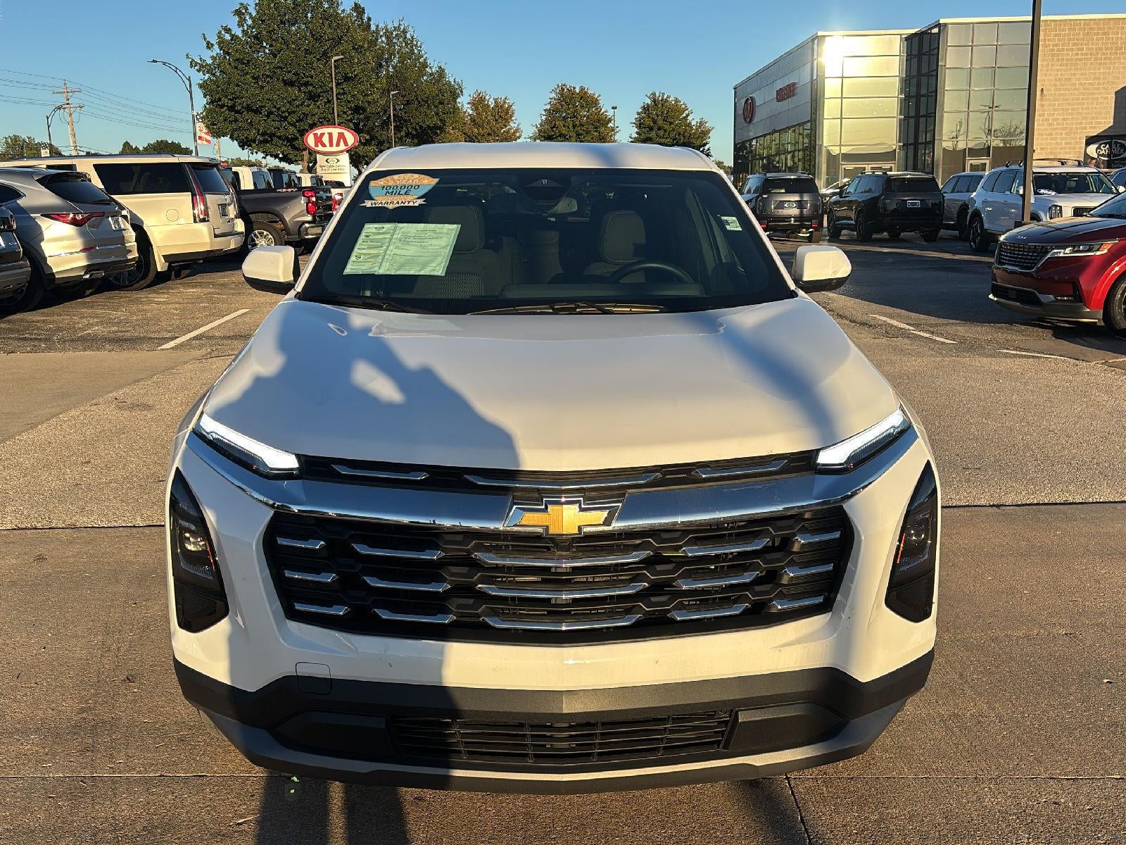 Used 2026 Chevrolet Equinox LT with VIN 3GNAXHEG1TL302223 for sale in Kansas City