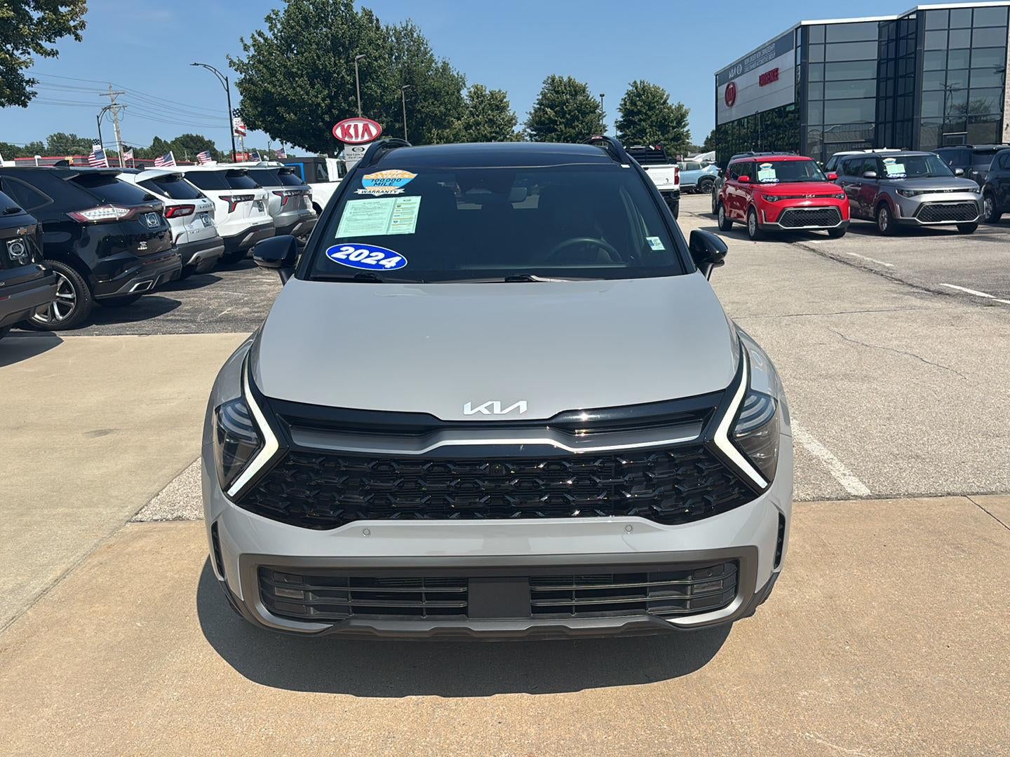 Certified 2024 Kia Sportage X-Pro Prestige with VIN 5XYK7CDF7RG175826 for sale in Kansas City