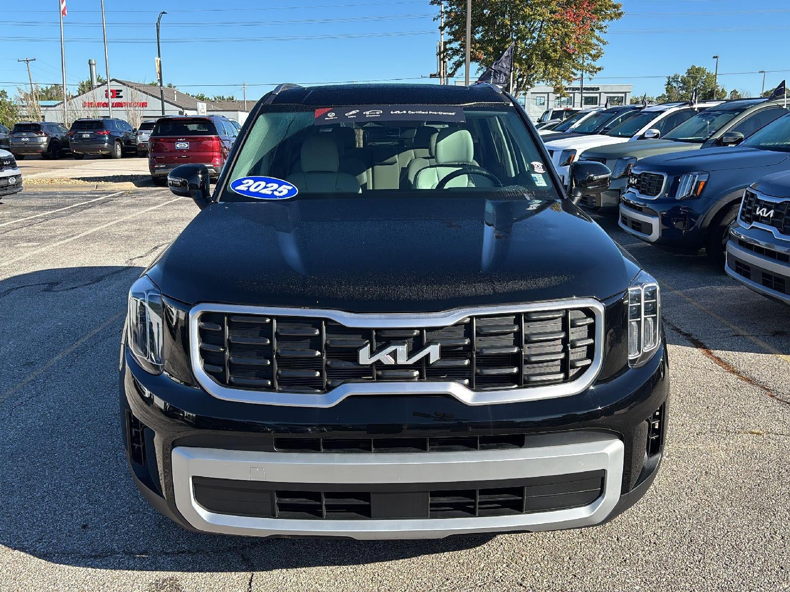 Certified 2025 Kia Telluride S with VIN 5XYP64GC0SG716401 for sale in Kansas City