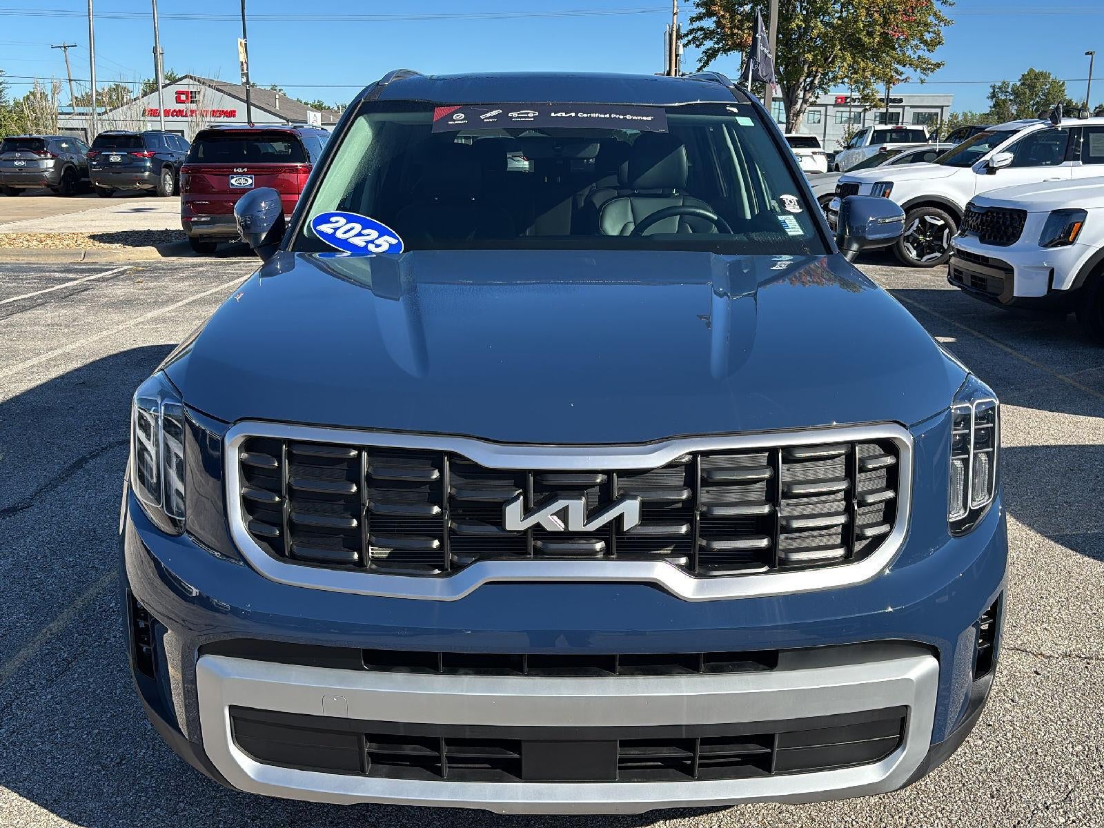 Certified 2025 Kia Telluride S with VIN 5XYP64GC6SG708948 for sale in Kansas City