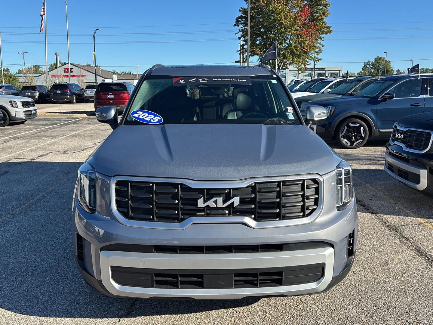 Certified 2025 Kia Telluride S with VIN 5XYP64GCXSG704854 for sale in Kansas City