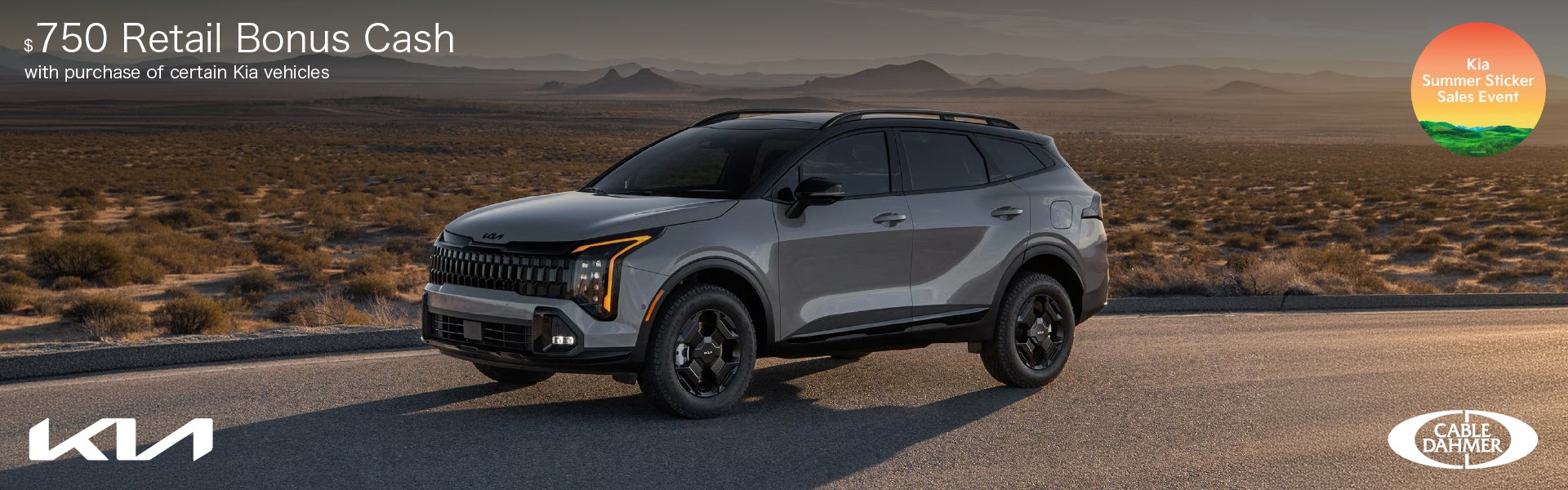 Kia Summer Sticker Sales Event