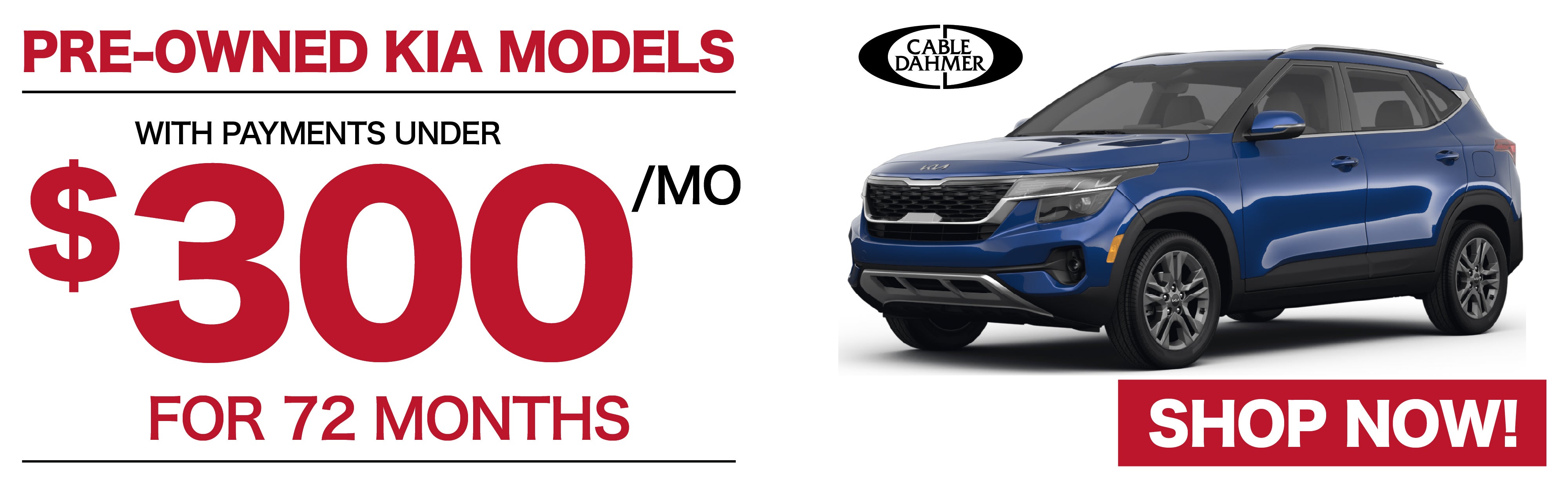 Pre-Owned Kia Models With Payments Under $300/mo for 72 mont
